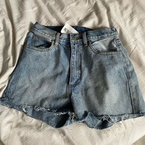 Brandy Melville high waisted denim shorts